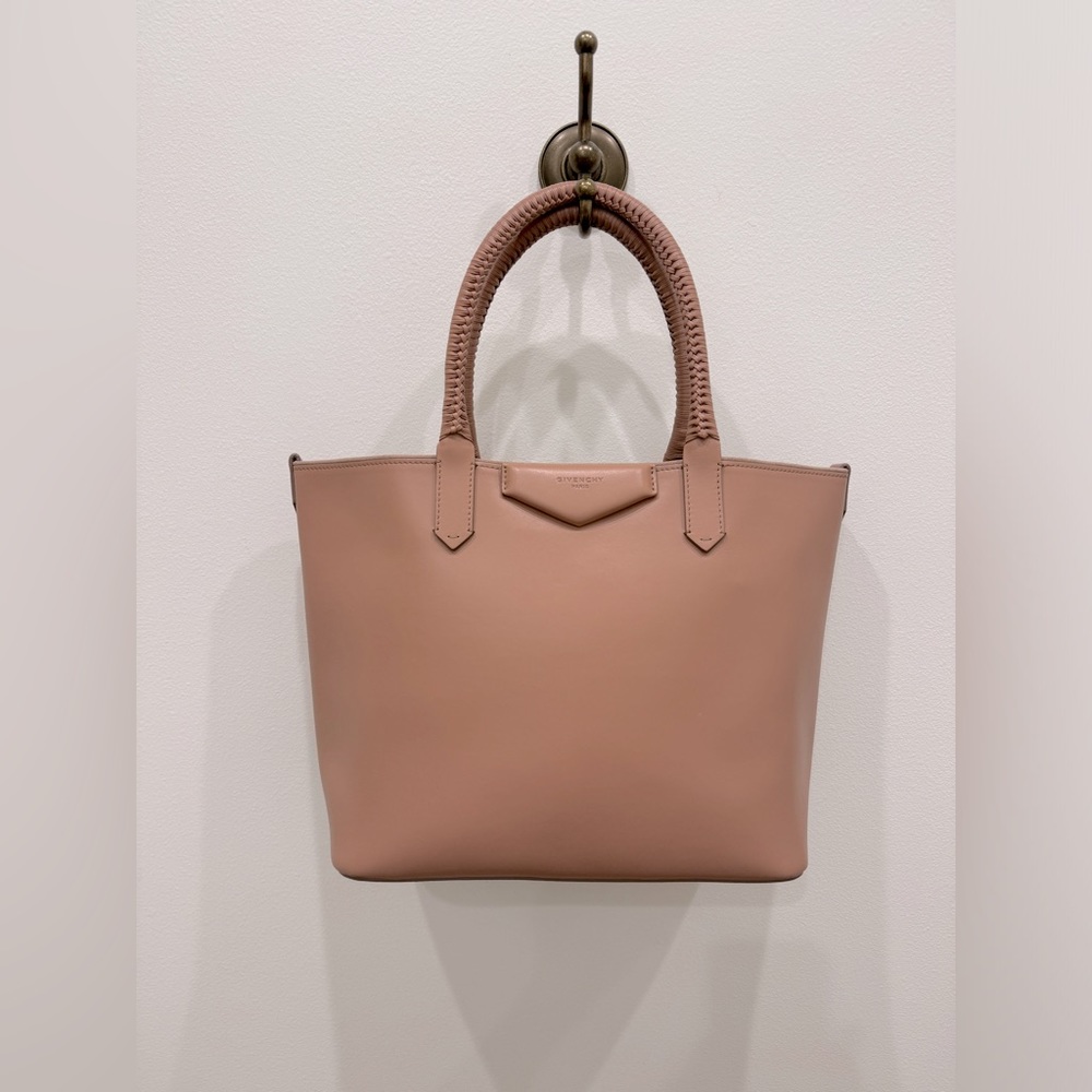 Rare Givenchy Old Pink Calfskin Leather Antigona Tote Bag